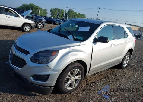 2017 Chevrolet Equinox Ls from USA, damaged, VIN 2GNALBEK4H1600819